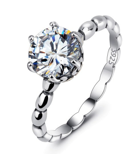 Elegant Sterling Silver 925 Ring