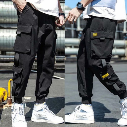 2024 Urban Cargo Trousers for Men - Multi-Pocket