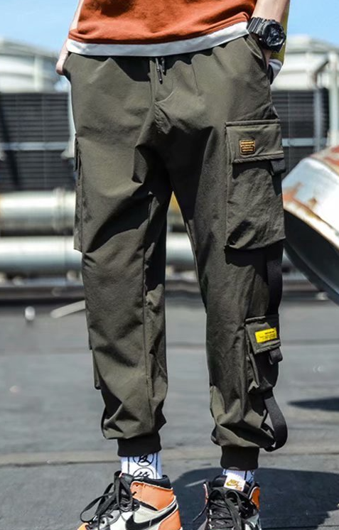 2024 Urban Cargo Trousers for Men - Multi-Pocket