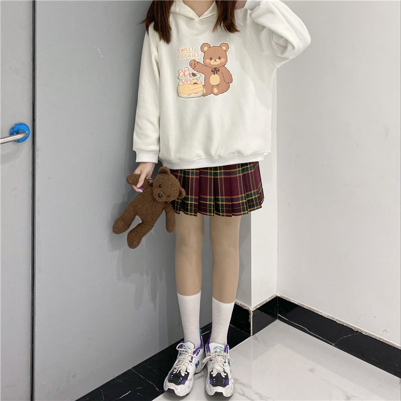 Cozy Bear Hooded Jacket - Women’s Velvet Warmth
