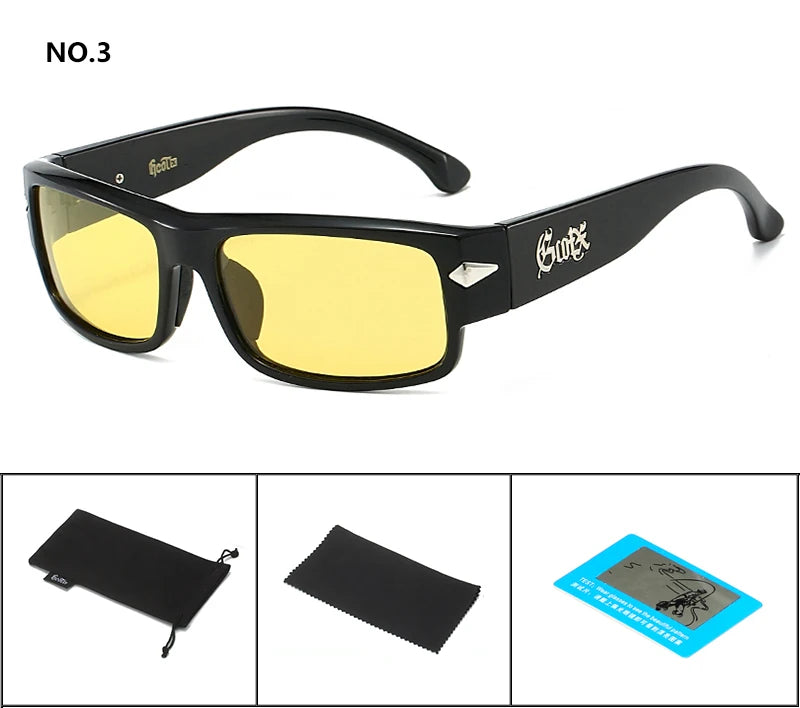 GCOTX 2025 New Fashion Polarized Sunglasses UV400 Protection Men Women Retro Classic Driving Outdoor 9 Colors Model 722