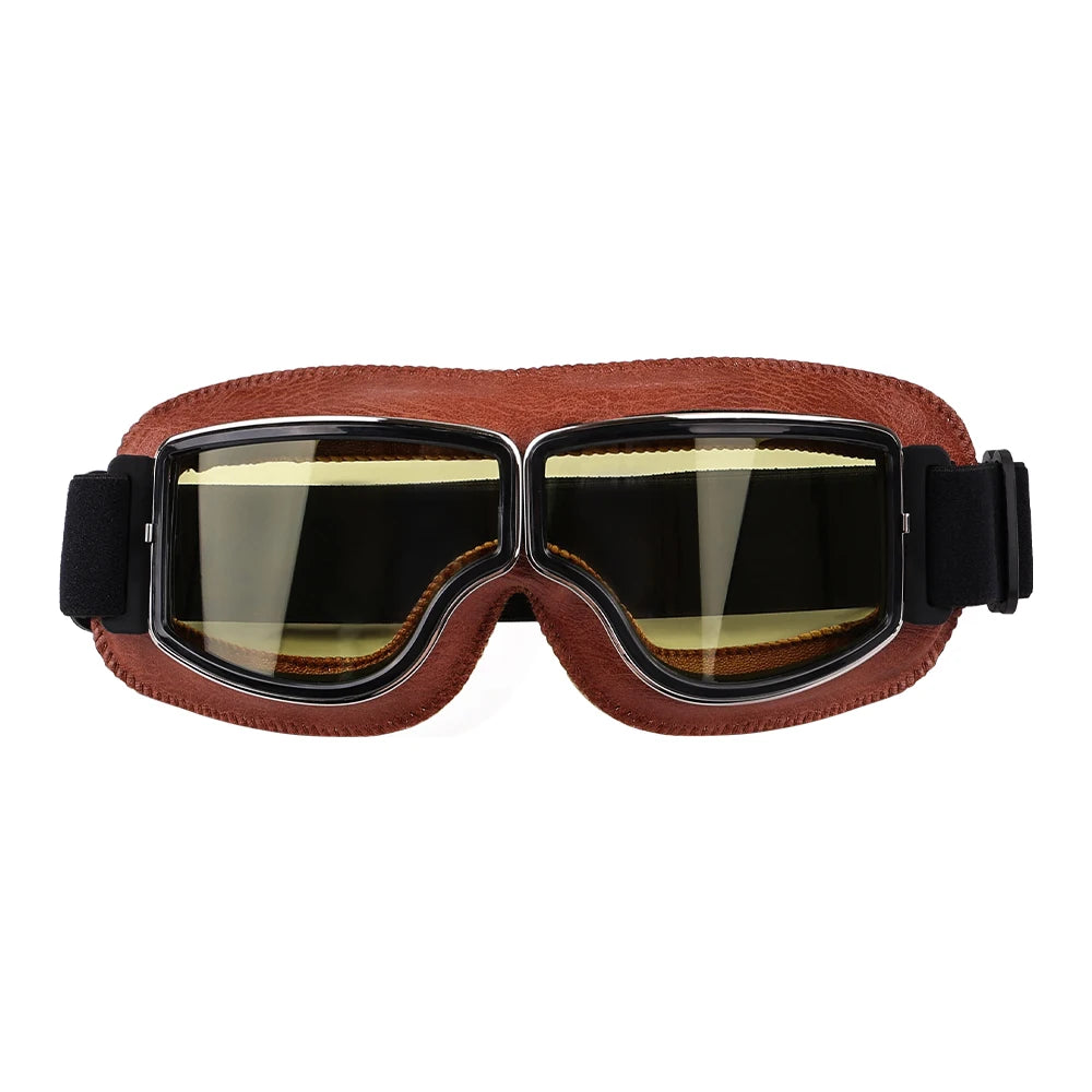 Retro Helmet Goggles For Motorcycle Universal Motocross Glasses With Breathable Hole Sunglasses Accessories Motorcycle Glasses