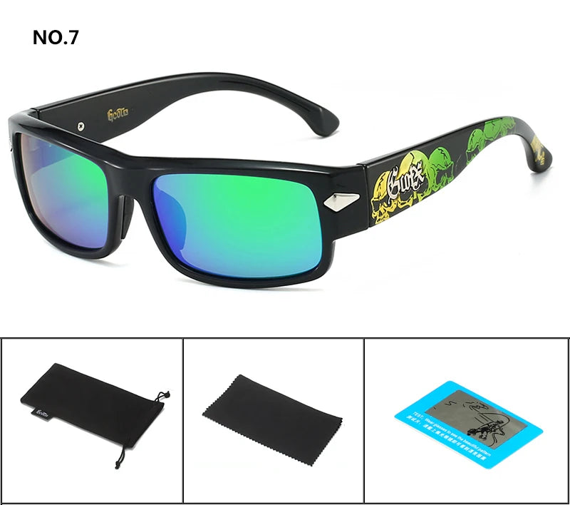 GCOTX 2025 New Fashion Polarized Sunglasses UV400 Protection Men Women Retro Classic Driving Outdoor 9 Colors Model 722