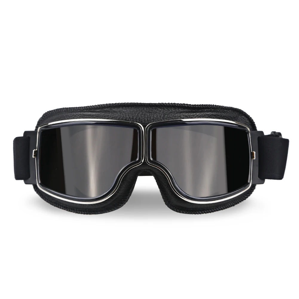 Retro Helmet Goggles For Motorcycle Universal Motocross Glasses With Breathable Hole Sunglasses Accessories Motorcycle Glasses