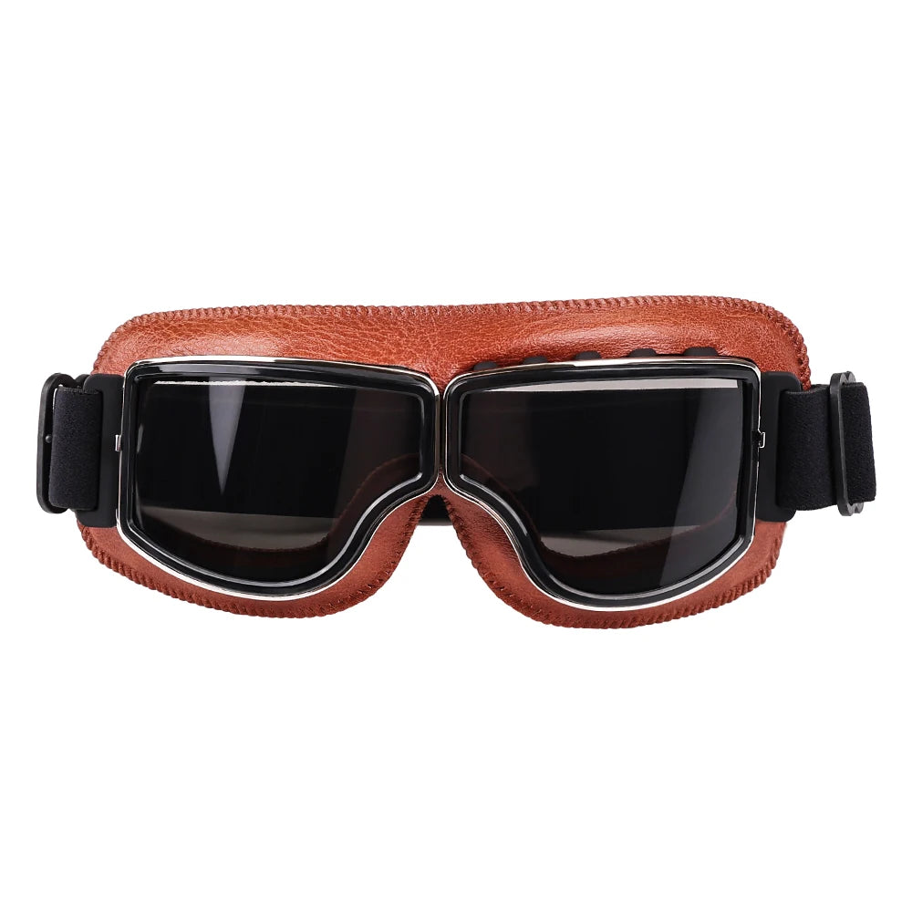 Retro Helmet Goggles For Motorcycle Universal Motocross Glasses With Breathable Hole Sunglasses Accessories Motorcycle Glasses