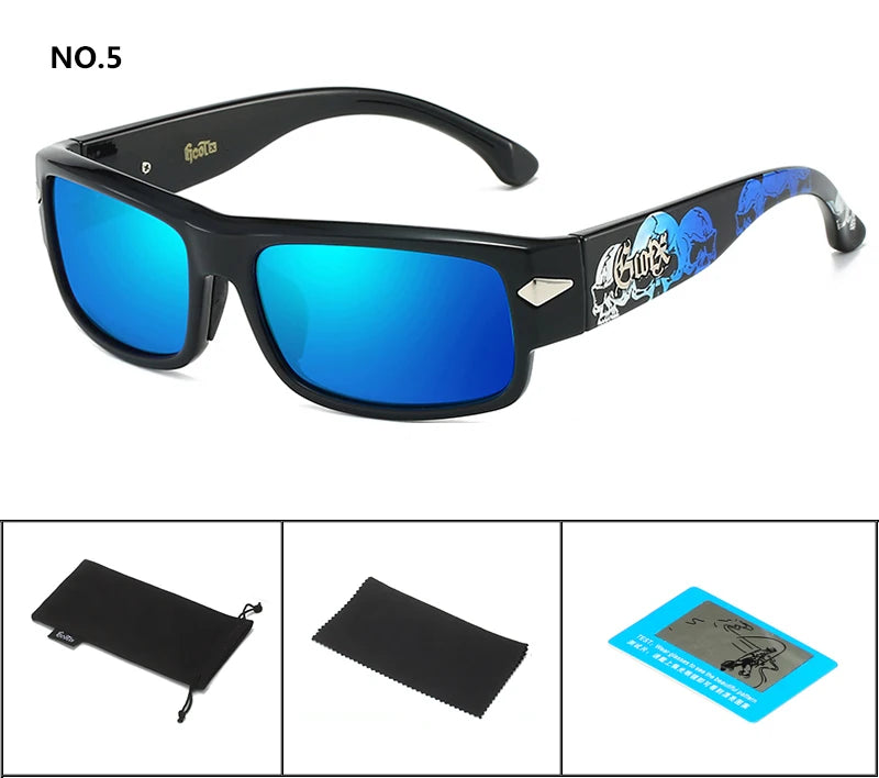 GCOTX 2025 New Fashion Polarized Sunglasses UV400 Protection Men Women Retro Classic Driving Outdoor 9 Colors Model 722