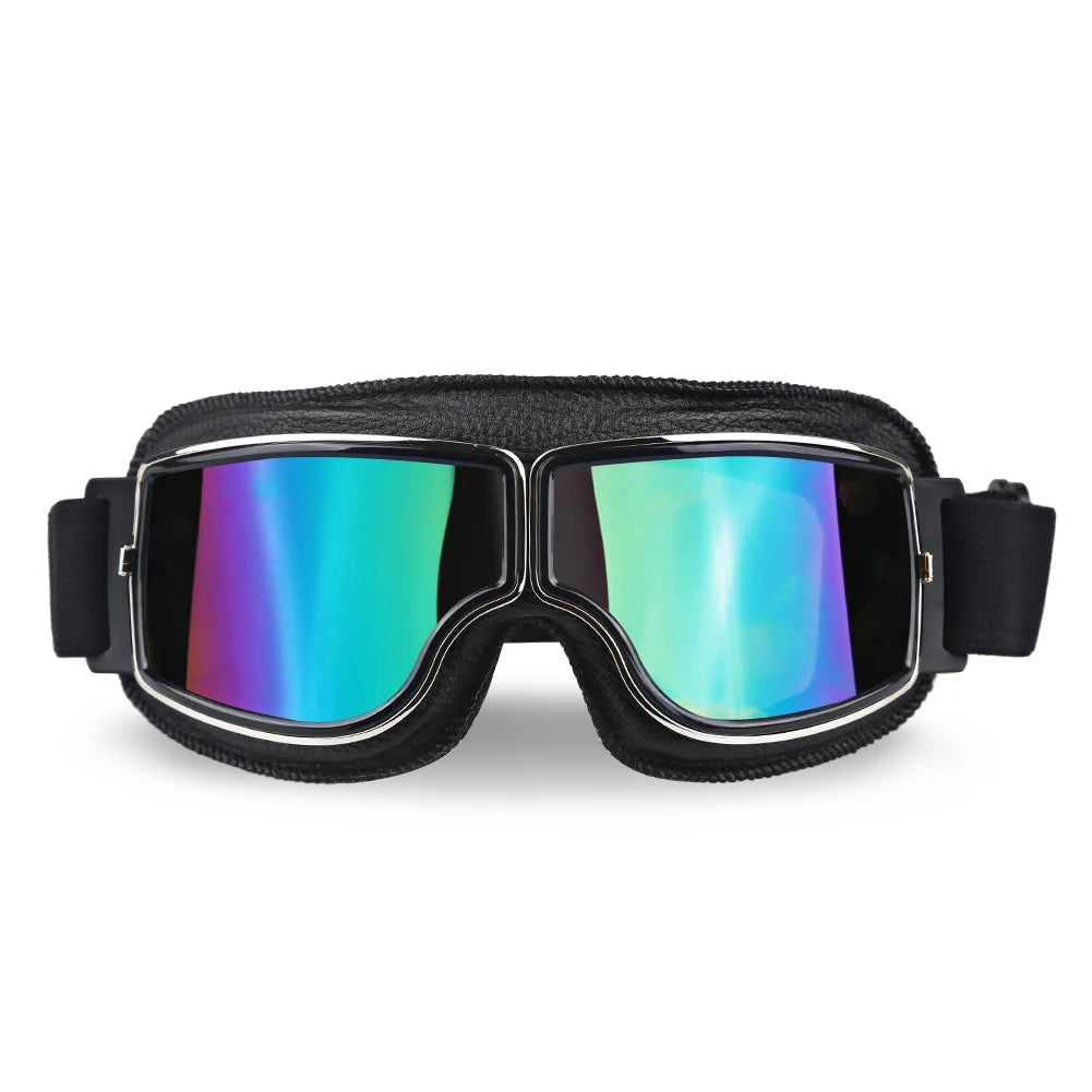 Retro Helmet Goggles For Motorcycle Universal Motocross Glasses With Breathable Hole Sunglasses Accessories Motorcycle Glasses