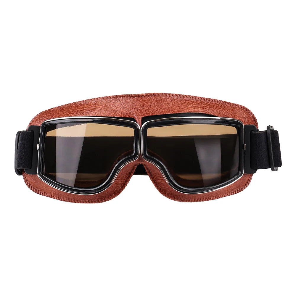 Retro Helmet Goggles For Motorcycle Universal Motocross Glasses With Breathable Hole Sunglasses Accessories Motorcycle Glasses