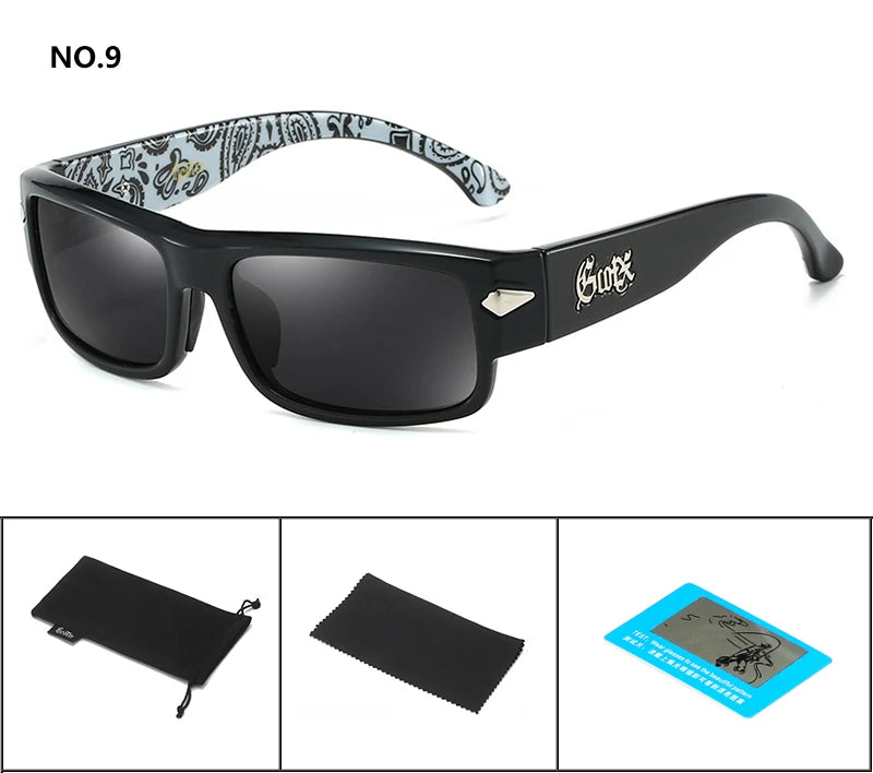 GCOTX 2025 New Fashion Polarized Sunglasses UV400 Protection Men Women Retro Classic Driving Outdoor 9 Colors Model 722