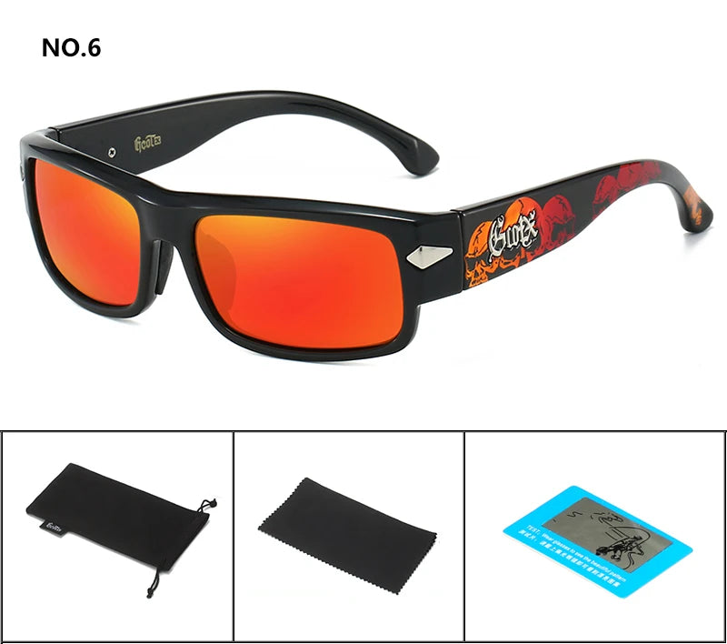 GCOTX 2025 New Fashion Polarized Sunglasses UV400 Protection Men Women Retro Classic Driving Outdoor 9 Colors Model 722
