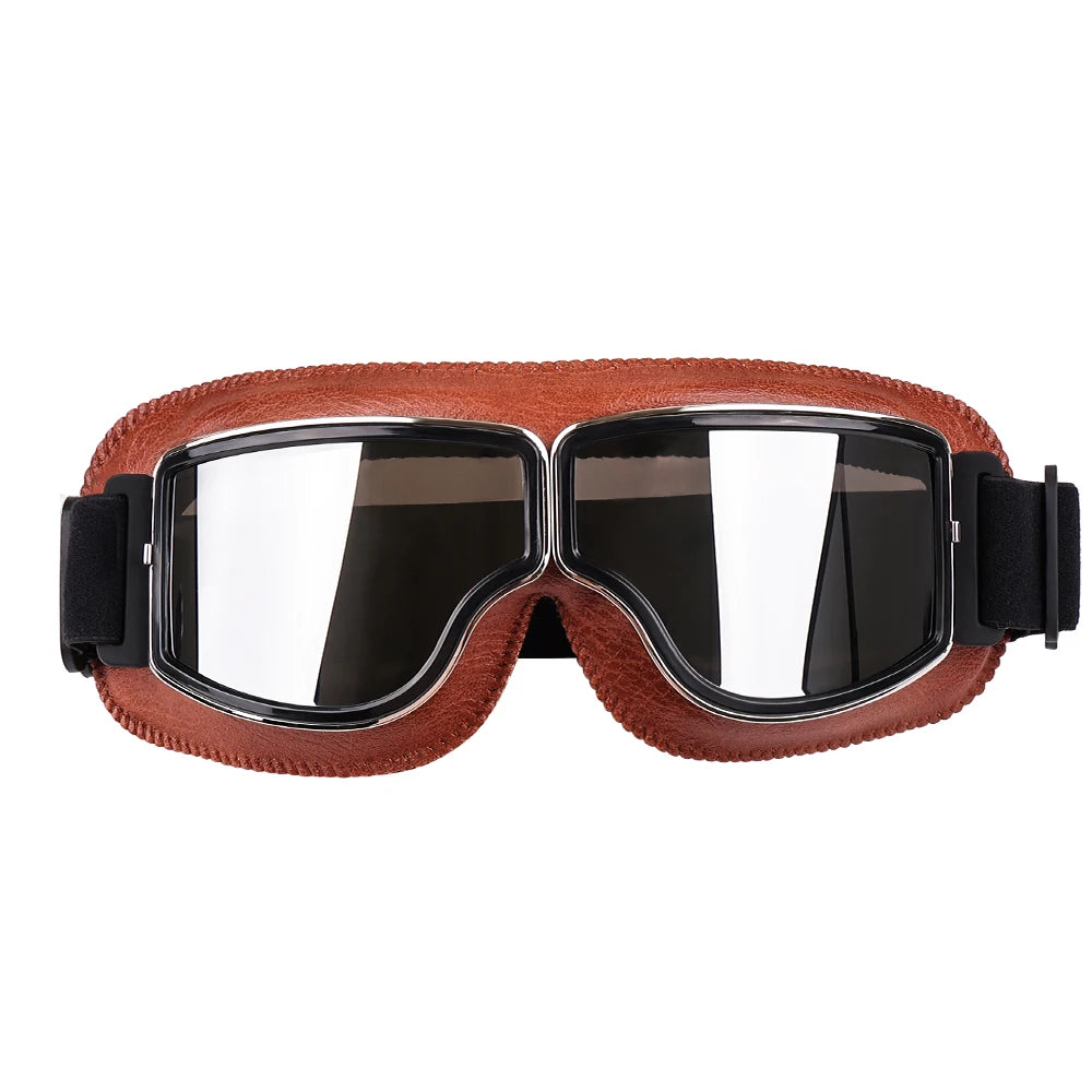 Retro Helmet Goggles For Motorcycle Universal Motocross Glasses With Breathable Hole Sunglasses Accessories Motorcycle Glasses