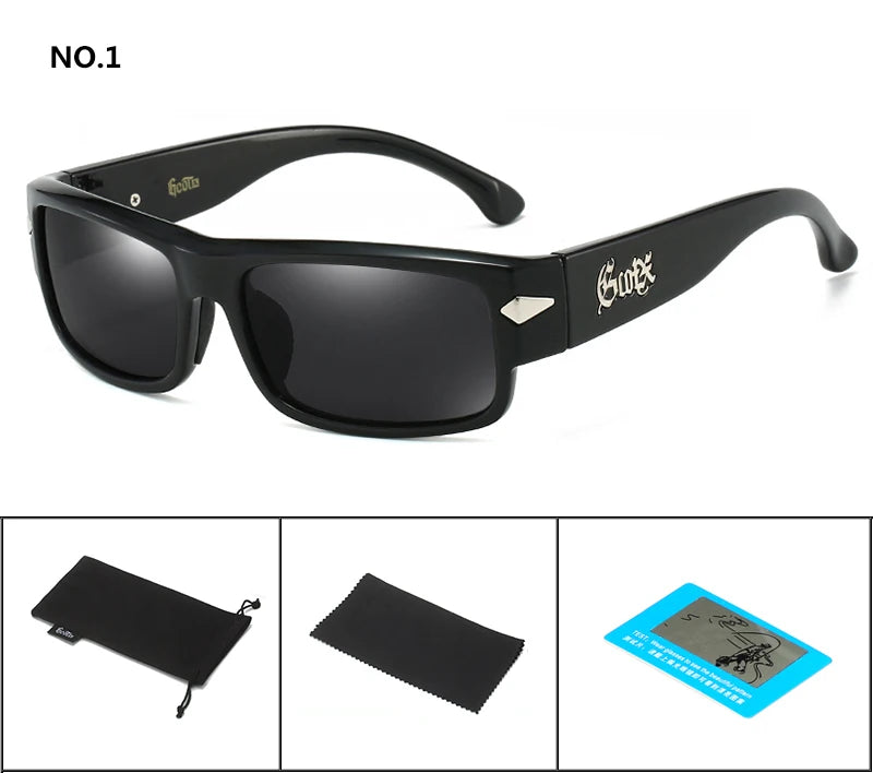 GCOTX 2025 New Fashion Polarized Sunglasses UV400 Protection Men Women Retro Classic Driving Outdoor 9 Colors Model 722