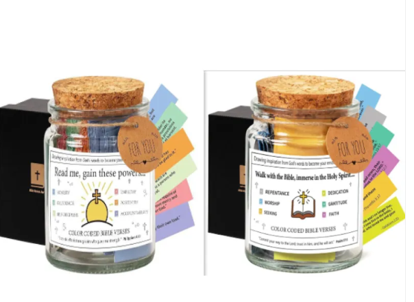 Inspirational Bible Verse Jar