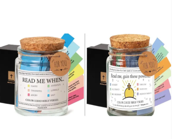 Inspirational Bible Verse Jar