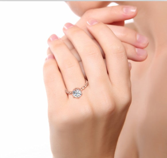 Elegant Sterling Silver 925 Ring